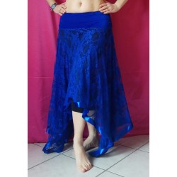 Sopragonna pizzo blu