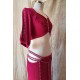 Set lurex top e gonna oro