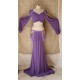 Set lurex top e gonna oro