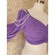 Set lurex top e gonna oro