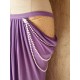 Set lurex top e gonna oro
