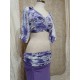 Set lurex top e gonna oro